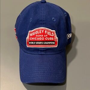 Chicago Cubs World Series Marquee Adjustable Hat